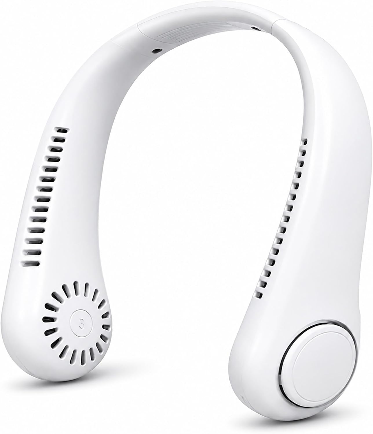 Vaneless Neck Fan – 360° Hands-Free Personal Cooling Fan