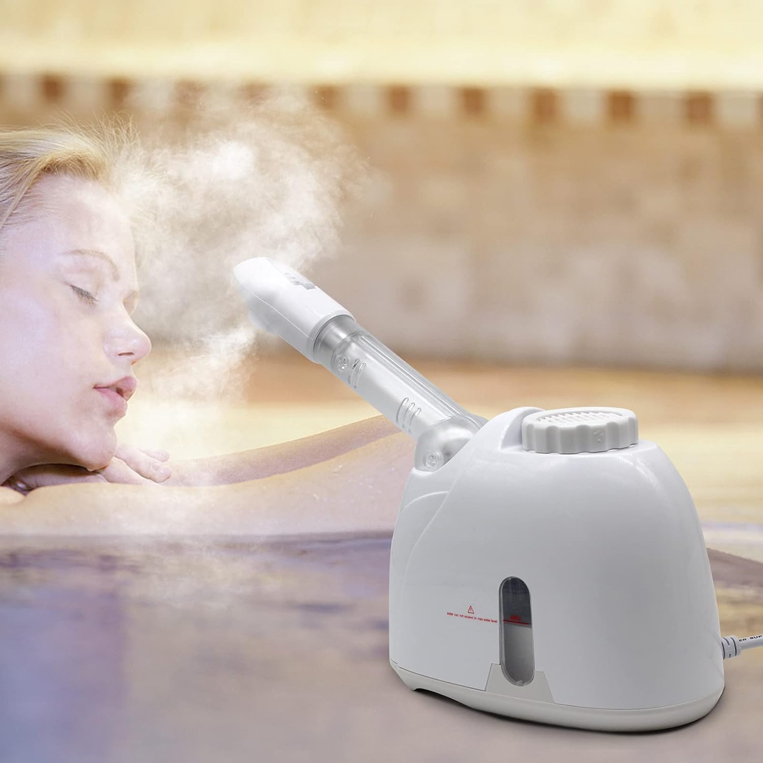Kingdom K-33S Face Steamer – Micro Steam Facial Moisturizer & Skin Care Device