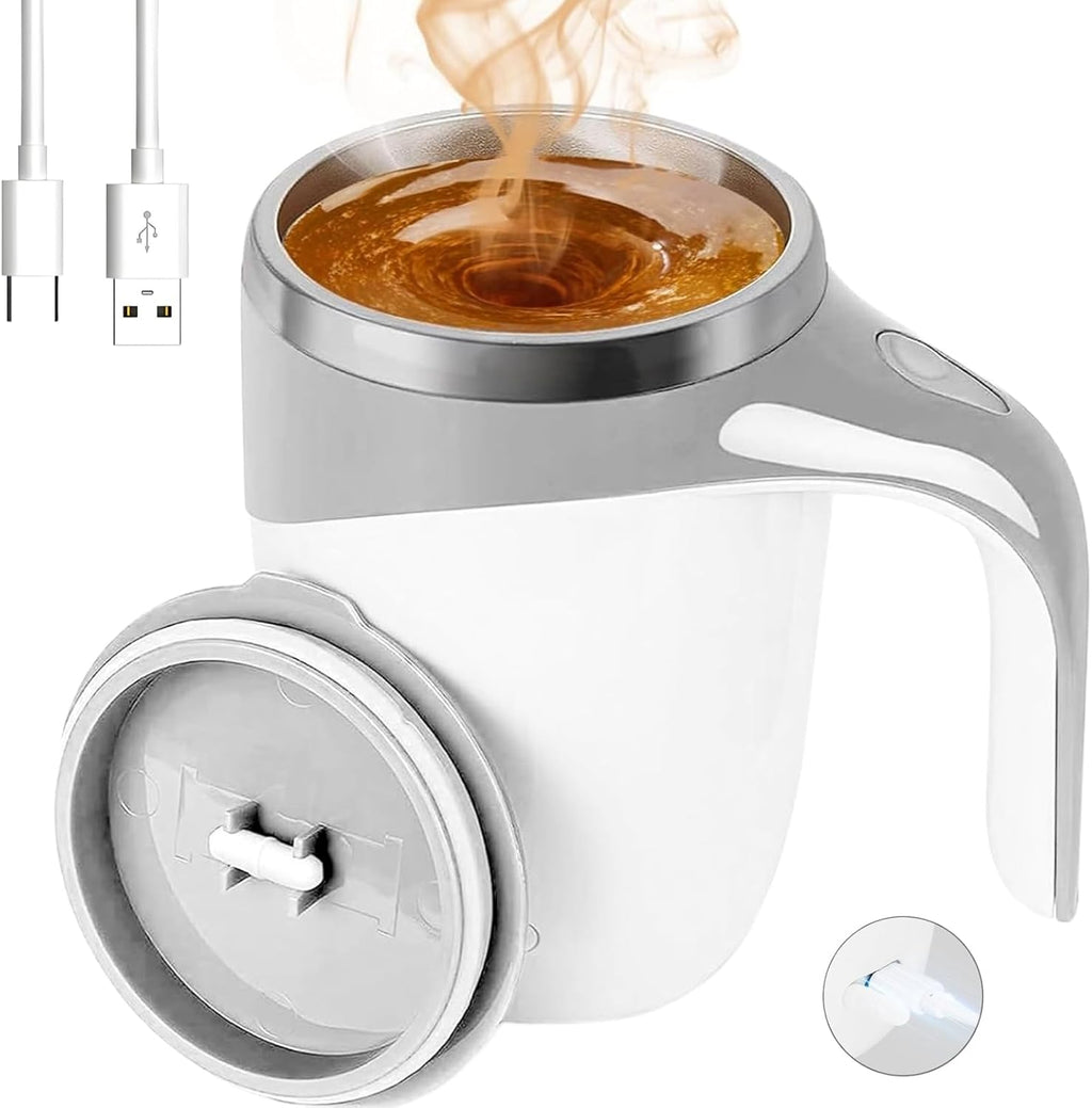 Automatic Self Stirring Coffee Mug  Electric Mixing Cup