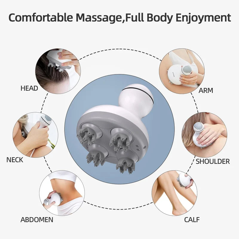Smart Scalp Massager – Relaxing Head & Scalp Massage Device