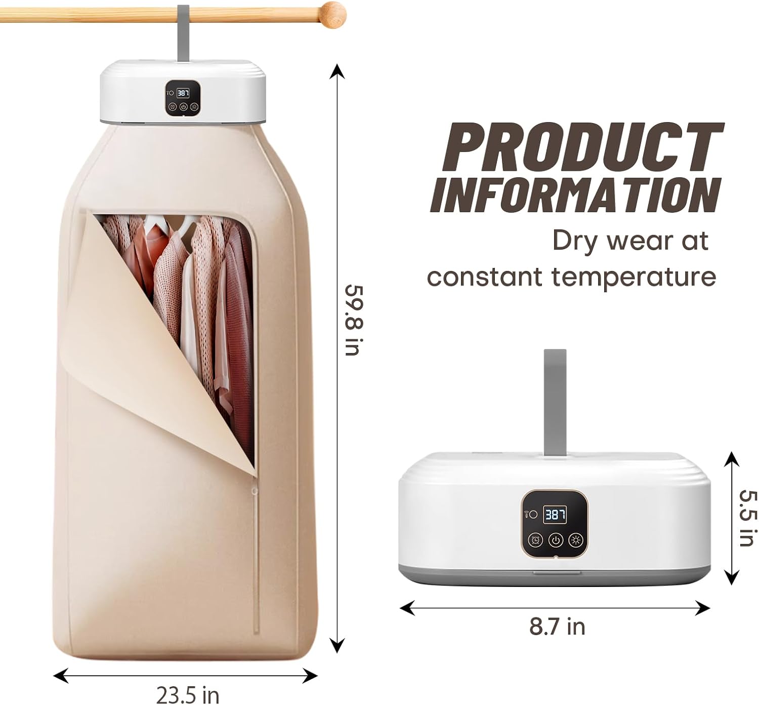 Smart Electric Clothes Dryer – Fast, Convenient & Efficient Clothes Drying