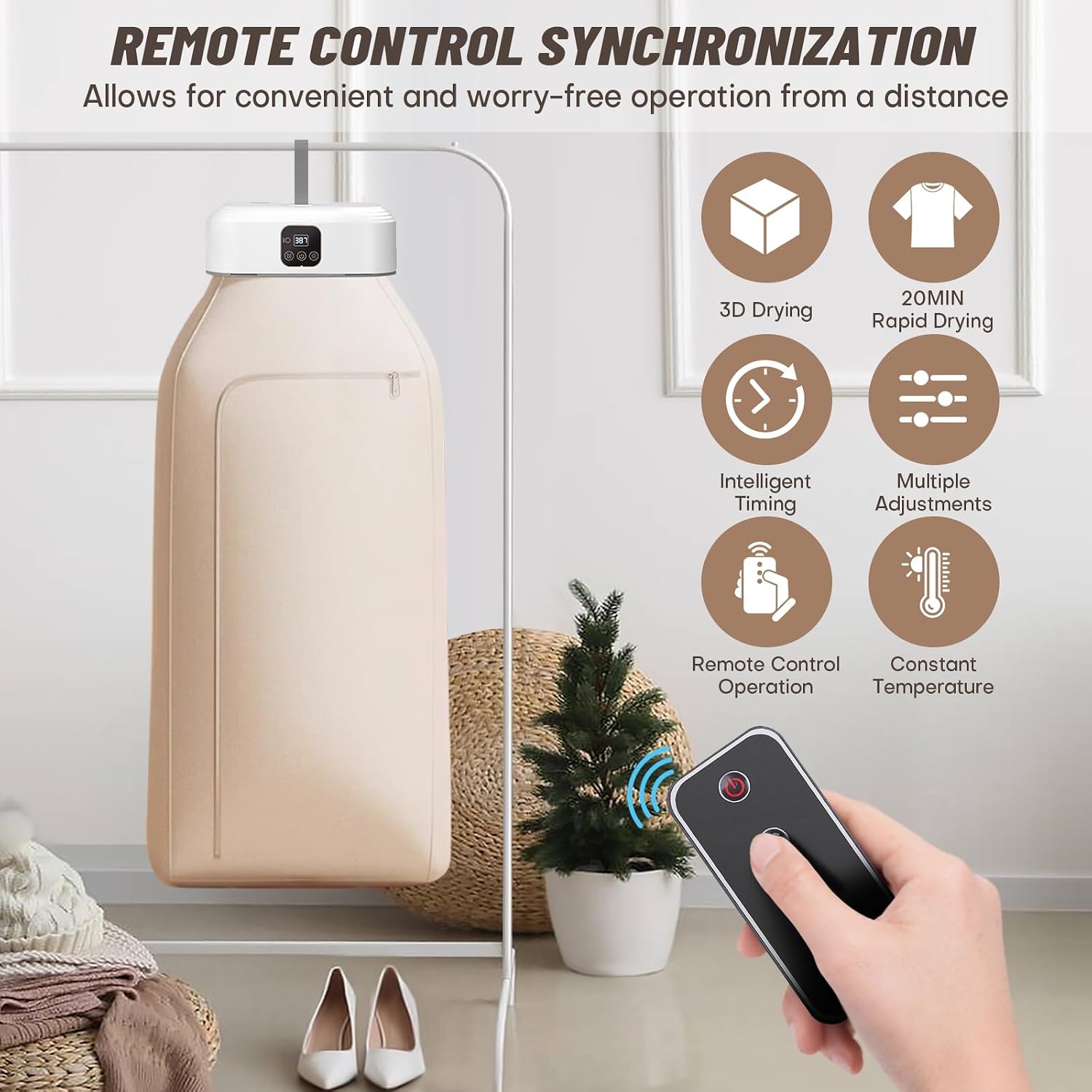 Smart Electric Clothes Dryer – Fast, Convenient & Efficient Clothes Drying