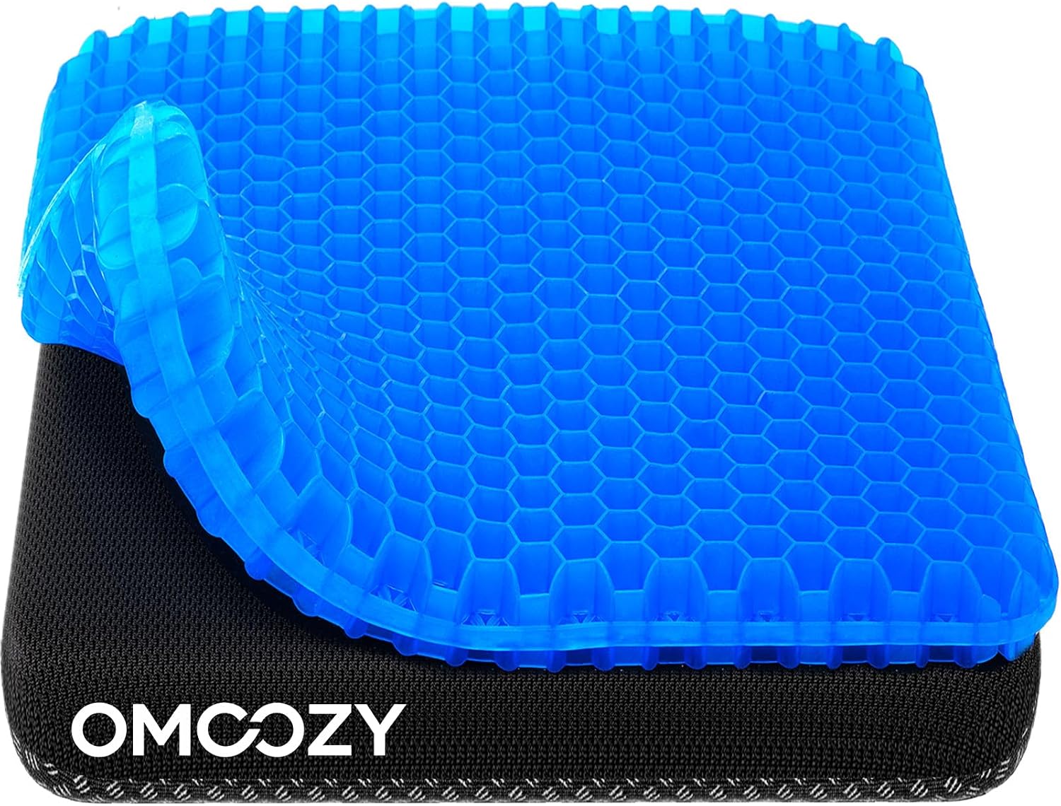 ❄️ 3D Honeycomb Gel Car Seat Cushion – Cooling & Comfortable Support