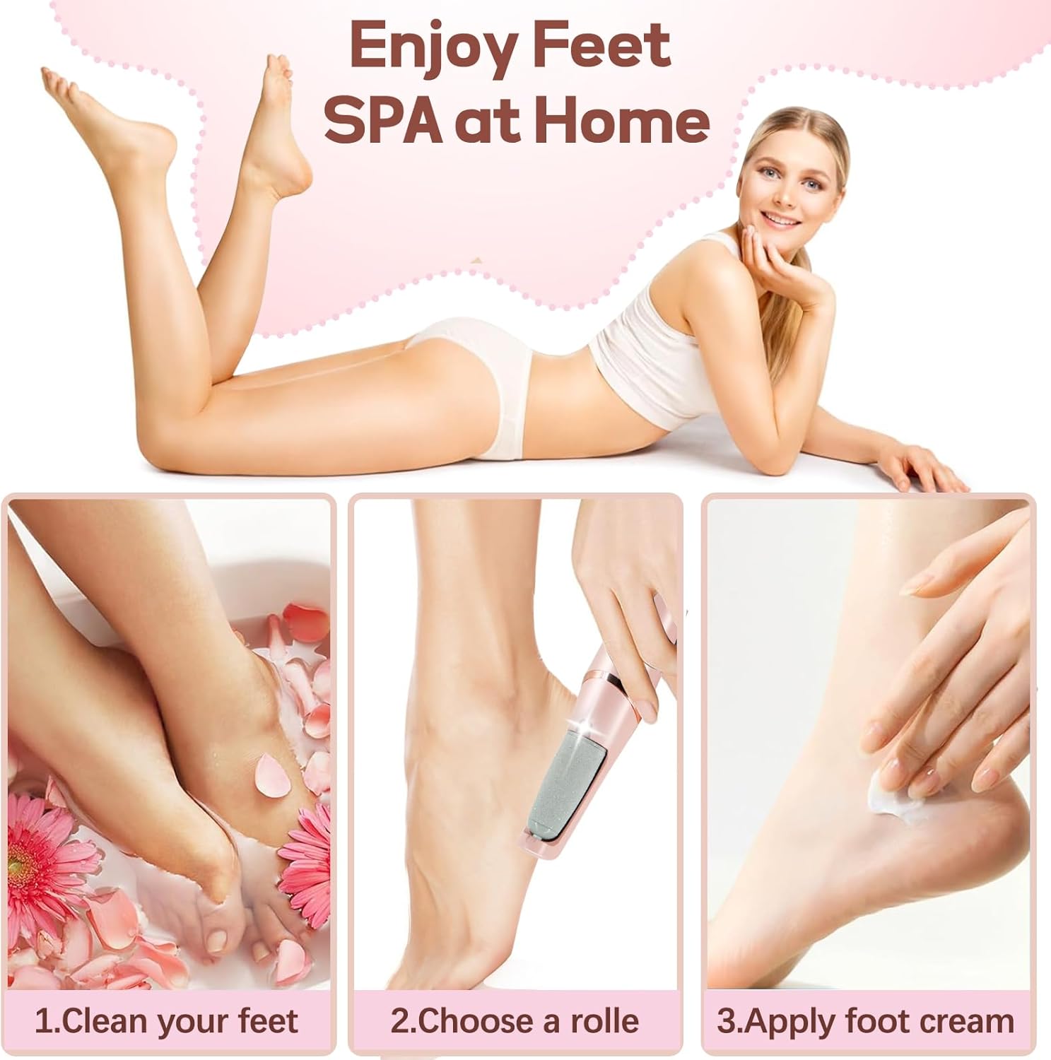 Rechargeable Electric Foot Callus Remover