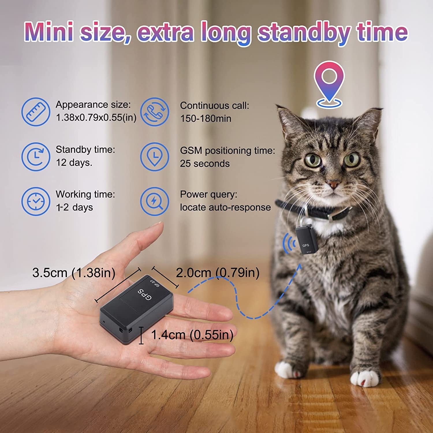 Mini GPS Tracker – Smart Magnetic Vehicle & Asset Locator