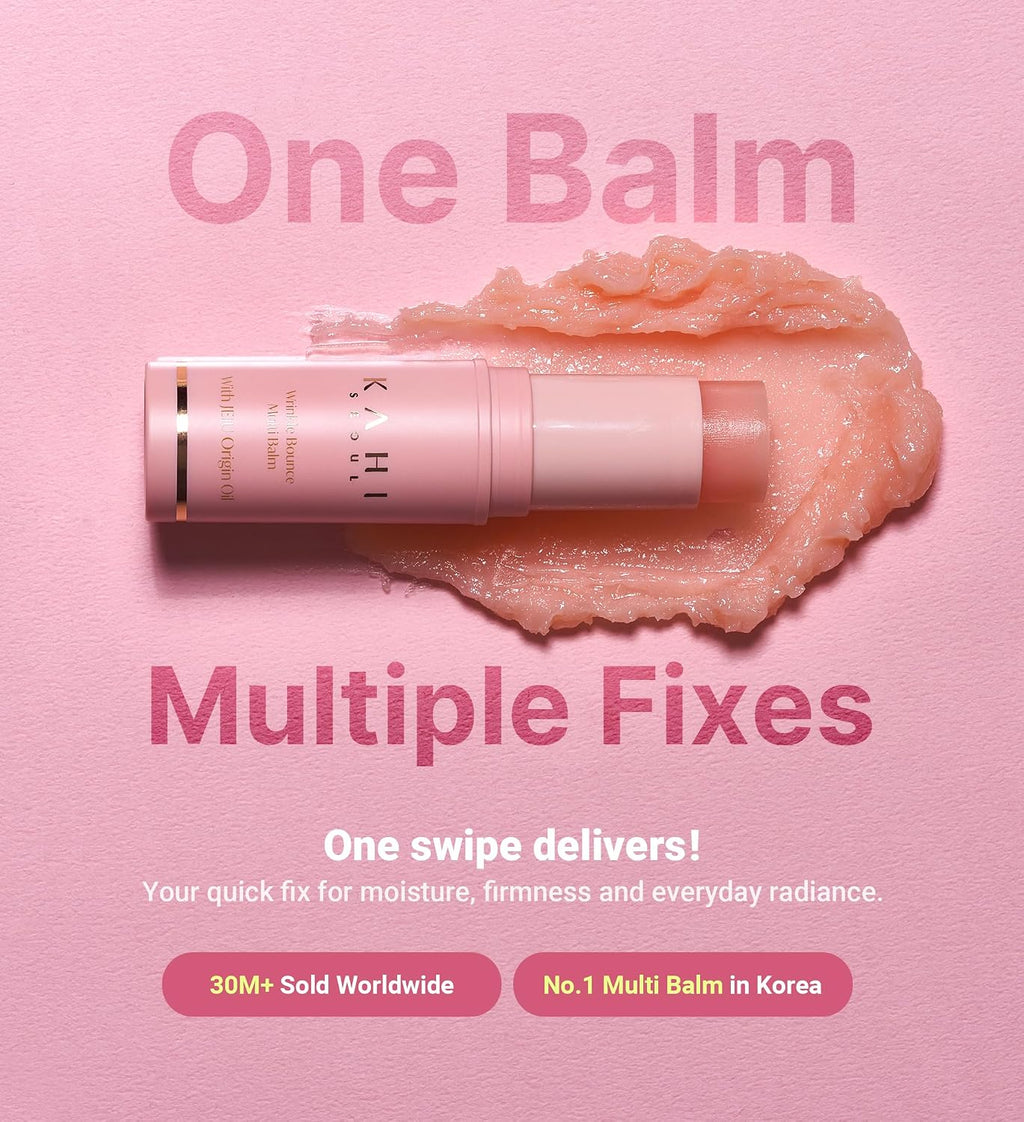 ✨ KAHI Wrinkle Bounce Multi Balm – Hydrating Glow & Wrinkle Care Stick