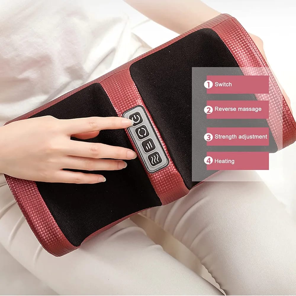Electric Foot Massager – 3-in-1 Kneading, Vibration & Heat Therapy