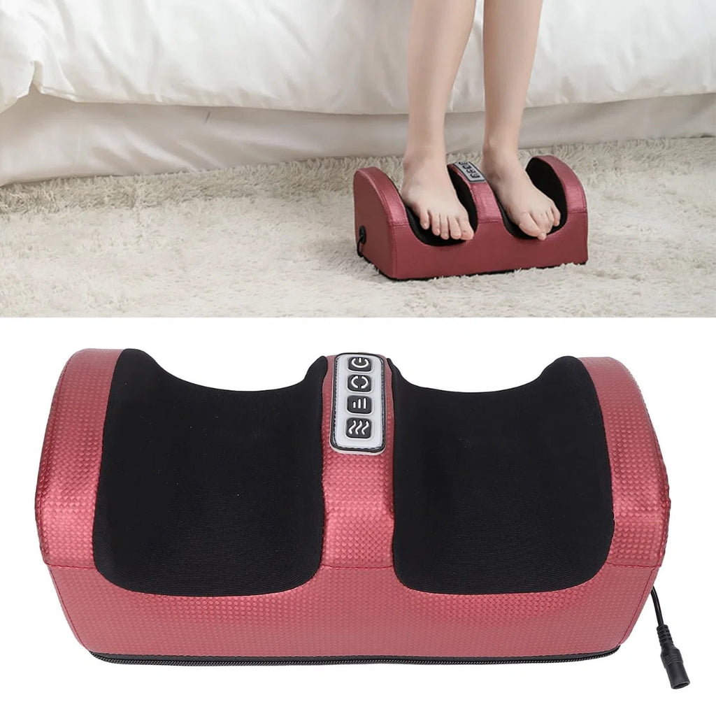 Electric Foot Massager – 3-in-1 Kneading, Vibration & Heat Therapy