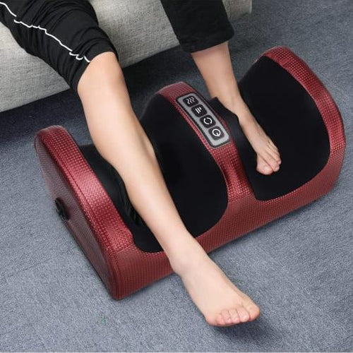 Electric Foot Massager – 3-in-1 Kneading, Vibration & Heat Therapy