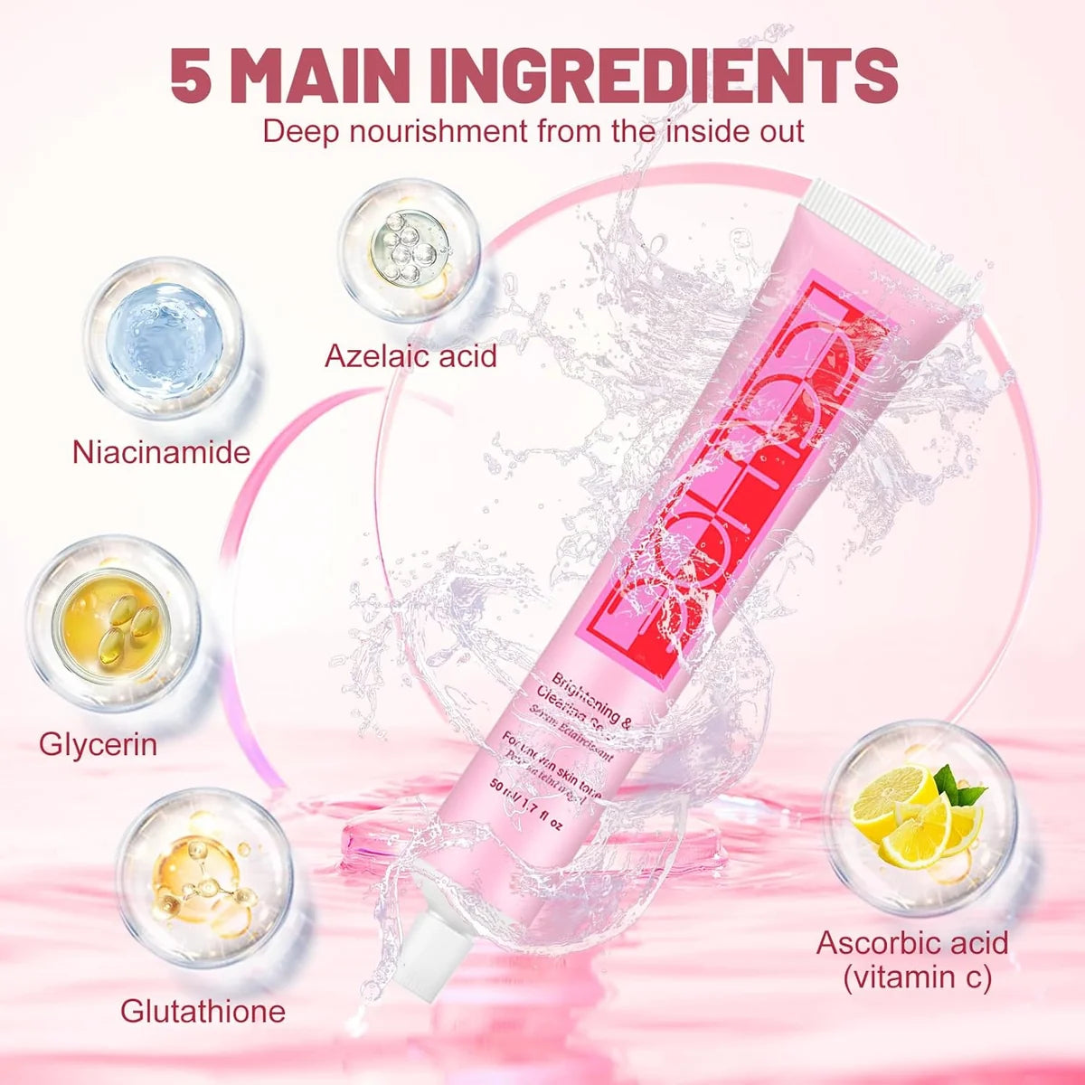 ✨ Eelhoe Brightening & Clearing Serum – Niacinamide, Glutathione & Vitamin C