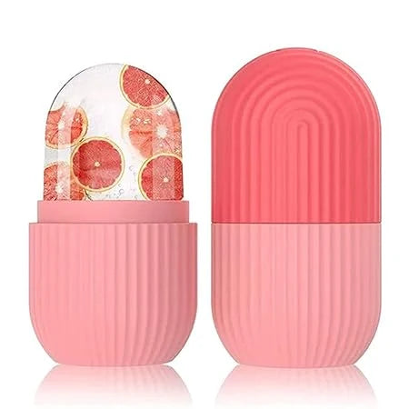 XHJRI Ice Cube Roller Massager for Face, Eyes and Neck Naturally Conditioning and Skin Care,De-Puff Eye Bags,Reduce Migraine Pain,Reusable Massage Silicone...