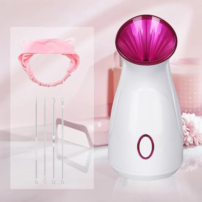 ✨ Nano Ionic Facial Steamer – Spa-Like Facial Care & Deep Hydration