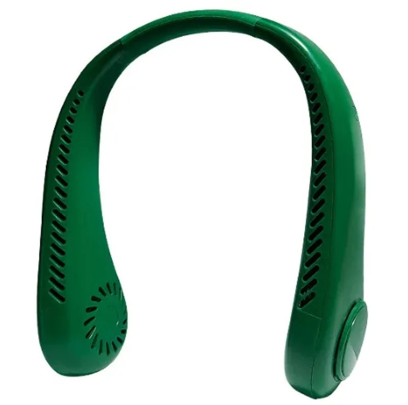 Vaneless Neck Fan – 360° Hands-Free Personal Cooling Fan