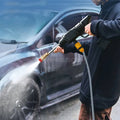 Rechargeable Cordless / Wireless Pressure Washer | Battery 48V & Charger With Microfiber Cloth | For Car, Bike, Solar Panel etc