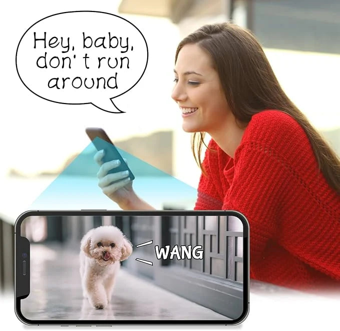 senri Wireless Camera Hidden Cameras, Mini Nanny Cam Smart Home, Small Indoor Outdoor Camera with Remote View, Compatible with Android and iOS, Baby, Pet Monitor, Car Guard(Video Only)